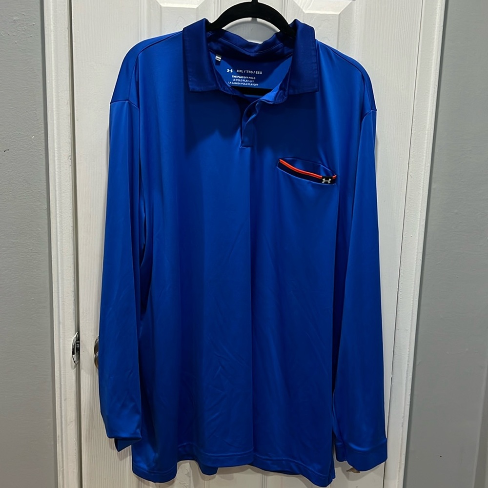 Under Armour Playoff Polo long sleeve polo shirt, XXL